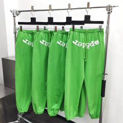 1:1 Quality Spider Spider Worldwide Hoodie / Pants Green Tracksuit