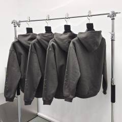 Spider Web Green Fonts Hoodie Pants Tracksuit Gray