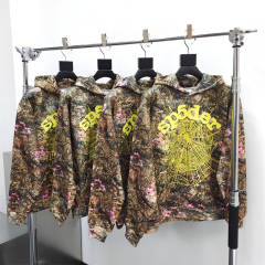 1:1 Quality Sp5der Spider Tree Branch Spider Web Print Padded Set