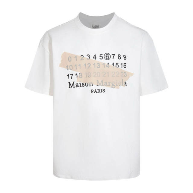 Maison Margiela MM6 T-Shirt Black White