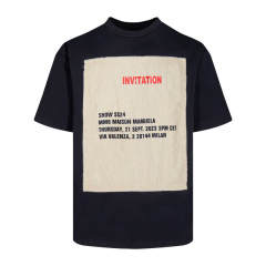 Maison Margiela MM6 T-Shirt Black White