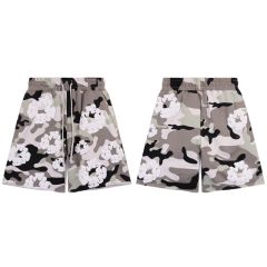 DENIM TEARS PINK CAMO COTTON WREATH T-SHIRT SHORTS SET