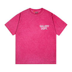 Gallery Dept Tie Dye T-Shirt Pink Orange