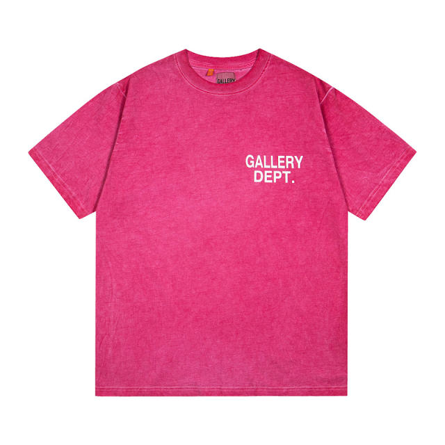 Gallery Dept Tie Dye T-Shirt Pink Orange