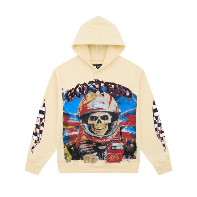 God Speed L.A.G Skeleton Racer Hoodie 2 Colors