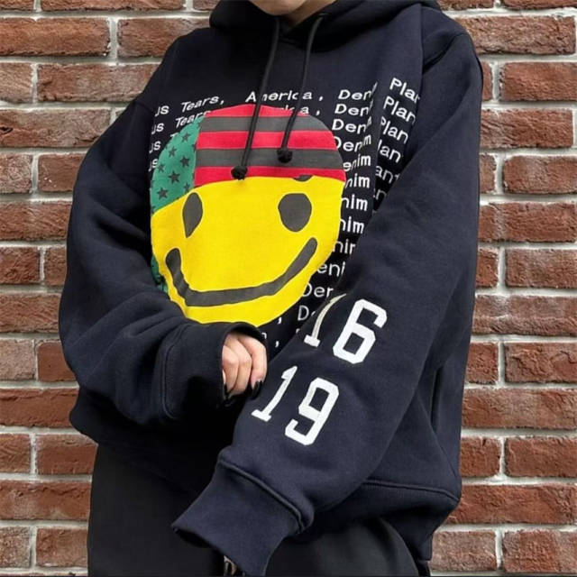 1:1 Quality Denim Tears 24AW Cpfm Hoodie Black