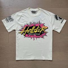 Hellstar Records Logo T-Shirt Tee Washed