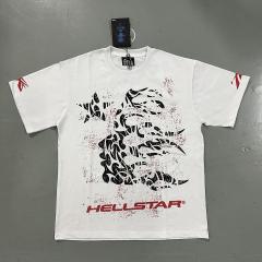 Hellstar Records Logo T-Shirt Tee Washed