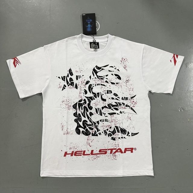 Hellstar Records Logo T-Shirt Tee Washed