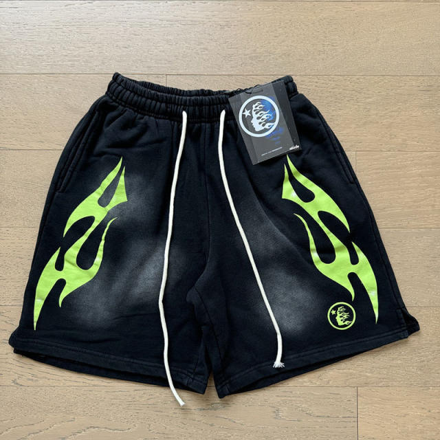 Hellstar Classic Logo Washed Shorts