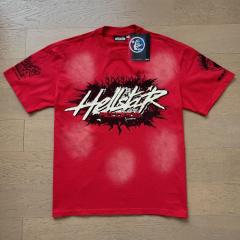 Hellstar Records Logo T-Shirt Tee Washed