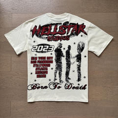 Hellstar Skeleton Rider T-Shirt Tee Washed