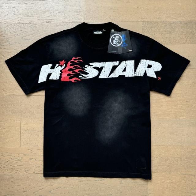 Hellstar Records Logo T-Shirt Tee Washed