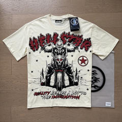 Hellstar Skeleton Rider T-Shirt Tee Washed