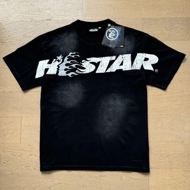 Hellstar Records Logo T-Shirt Tee Washed