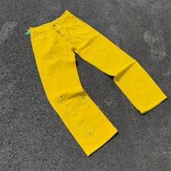 Chr0me Heart Crosses Pants Yellow