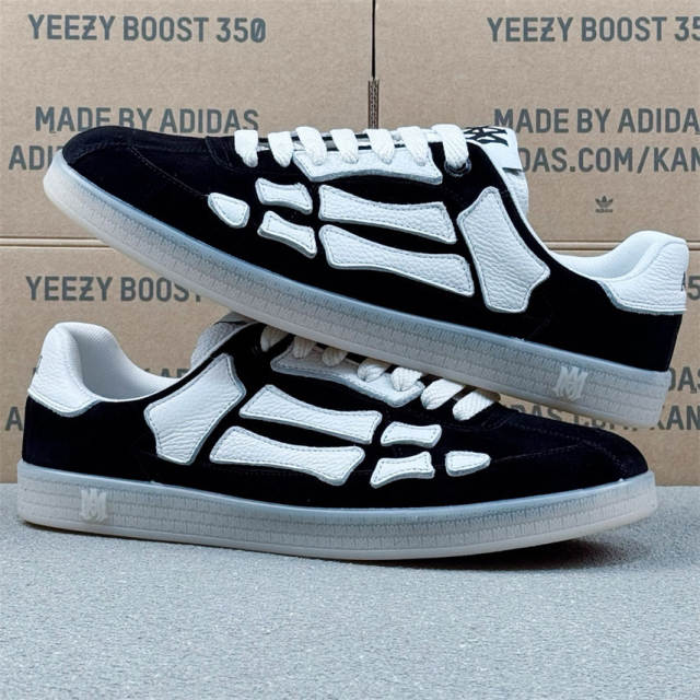 Maison Mihara Yasuhiro x MMY Amir* Skel-Top Low Sneakers Shoes Black