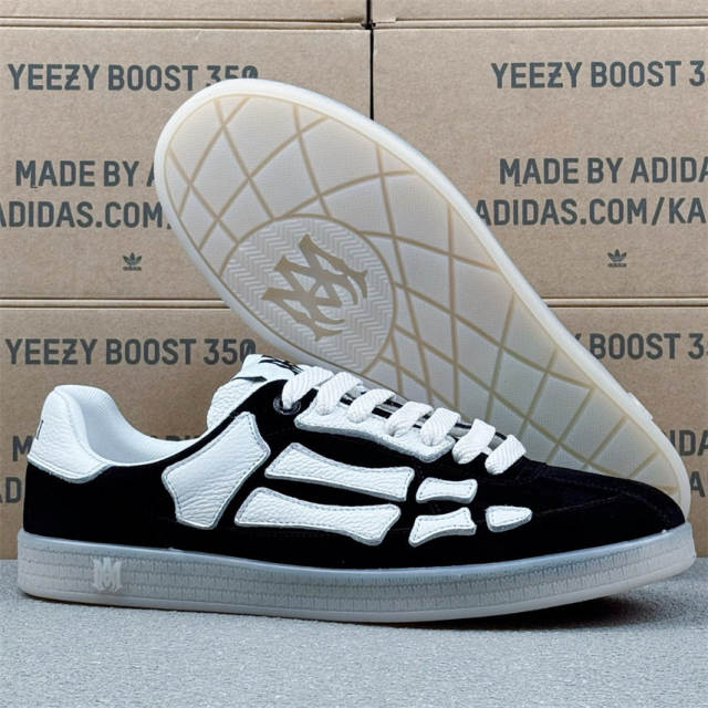 Maison Mihara Yasuhiro x MMY Amir* Skel-Top Low Sneakers Shoes Black