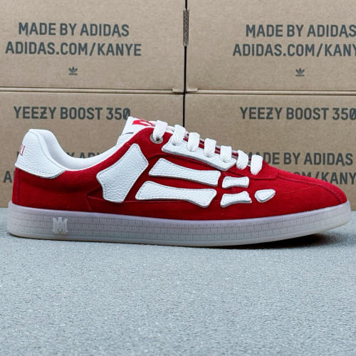 Maison Mihara Yasuhiro x MMY Amir* Skel-Top Low Sneakers Shoes Red