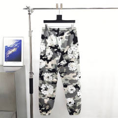 1:1 Quality DENIM TEARS Camouflage Print Zip Hoodie