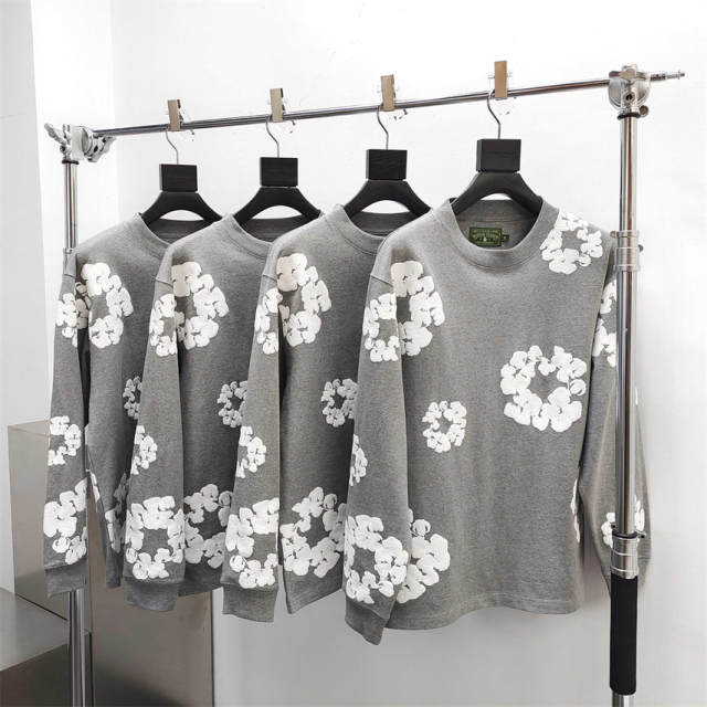 1:1 Quality Denim Tears Wreath Floral Sweatshirt