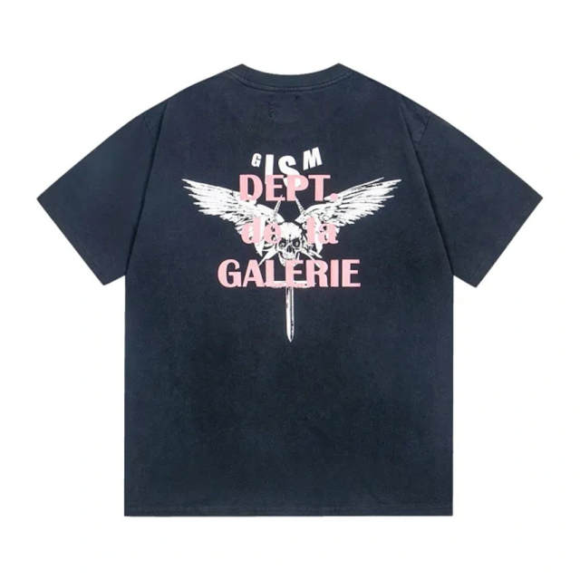 Gallery Dept Skull Letter Print Tee
