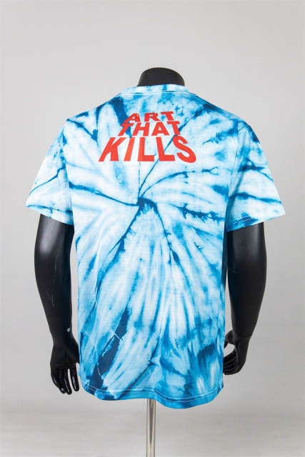 Gallery Dept Skull Print Tie-Dye Tee