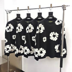 1:1 Quality Denim Tears Wreath Floral Sweatshirt
