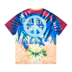 Gallery Dept Tie Dye BEACH LOGO Tee T-Shirt