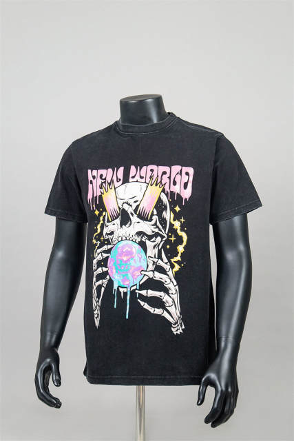 Gallery Dept Skull Letter Print Tee