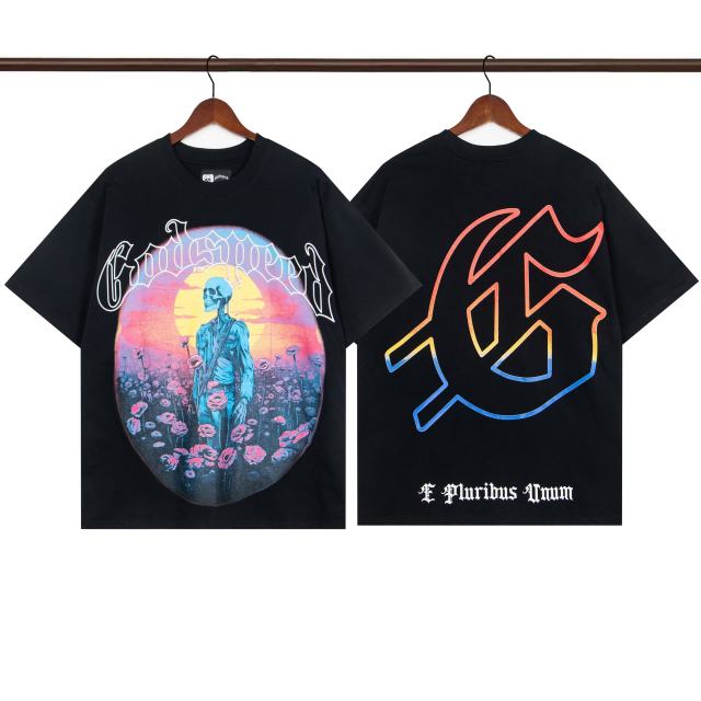 Godspeed Skull Rose T-Shirt