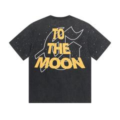 Godspeed To The Moon T-Shirt Black