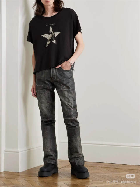 ERD Star T-Shirt Black