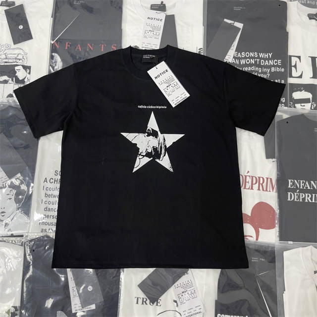 ERD Star T-Shirt Black