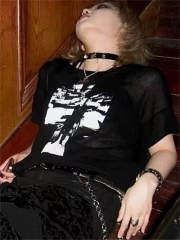 ERD Cross T-Shirt Black