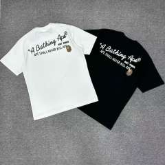 1:1 Quality Bape Ape Big Ape Logo T-Shirt Black White