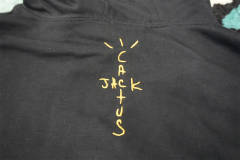 [Speical Offer] Travis Scott Cactus Jack Hoodie Black Size XXL