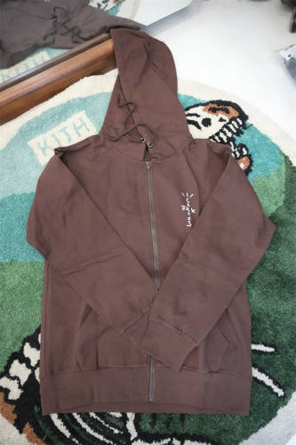 [Speical Offer]Travis Sccott Zipped Hoodie L