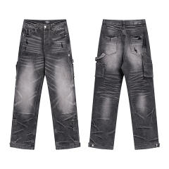 Amir* Jeans Straight Pants Black