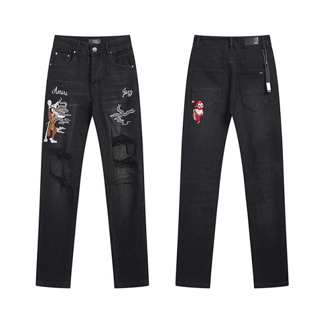 Amir* Jeans Pants Black