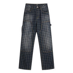 #808 Indigo Denim Jeans Pants