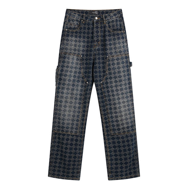 #808 Indigo Denim Jeans Pants