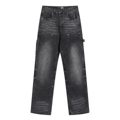 Amir* Jeans Straight Pants Black