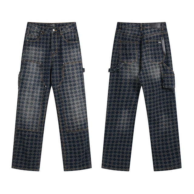 #808 Indigo Denim Jeans Pants