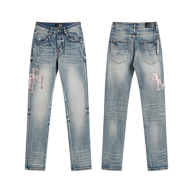 #808 Indigo Denim Jeans Pants