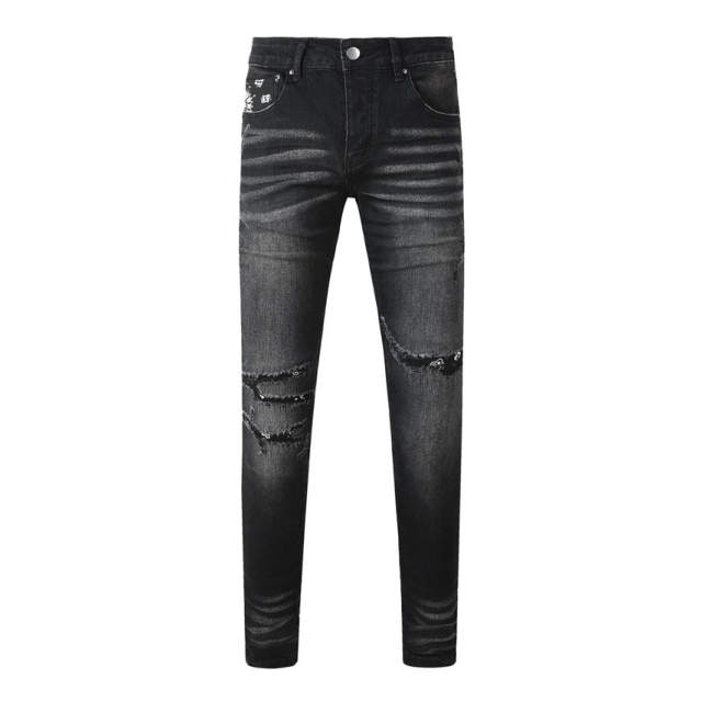 #8924 Amir* Black Jeans Pants
