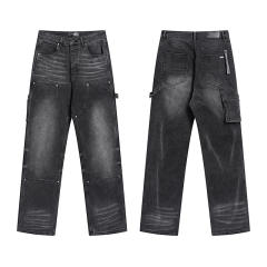 Amir* Jeans Straight Pants Black