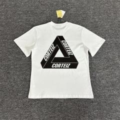 Corteiz Tee White Black