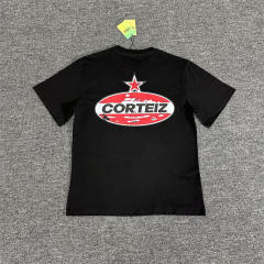 Corteiz Tee White Black