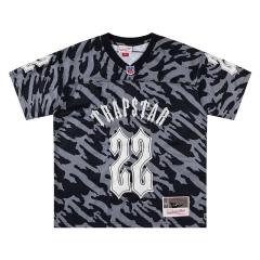 Trapstar 22 Football Jersey T-Shirt Black Gray
